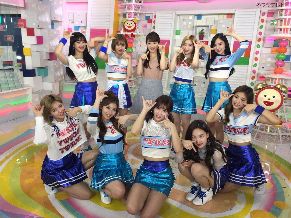 twice debut in japan