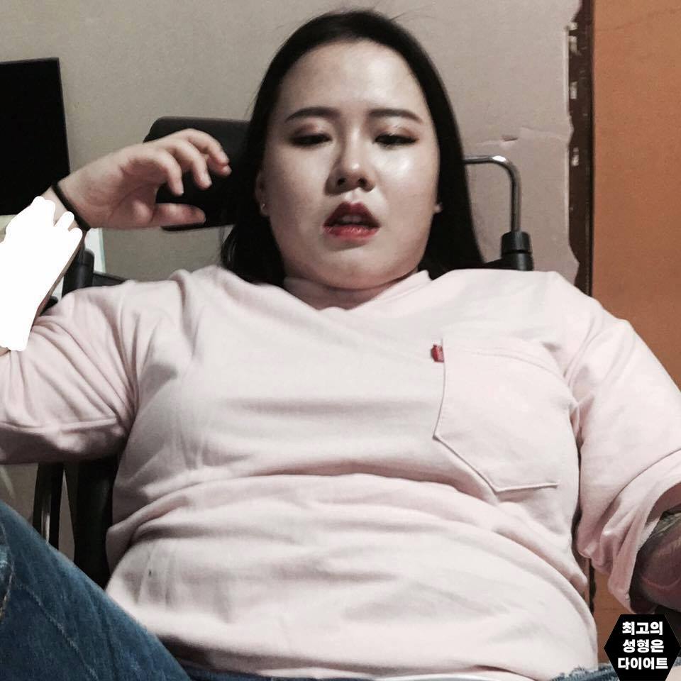 Overweight Korean Girl Finally Decides To Change Her Life And Diet She 