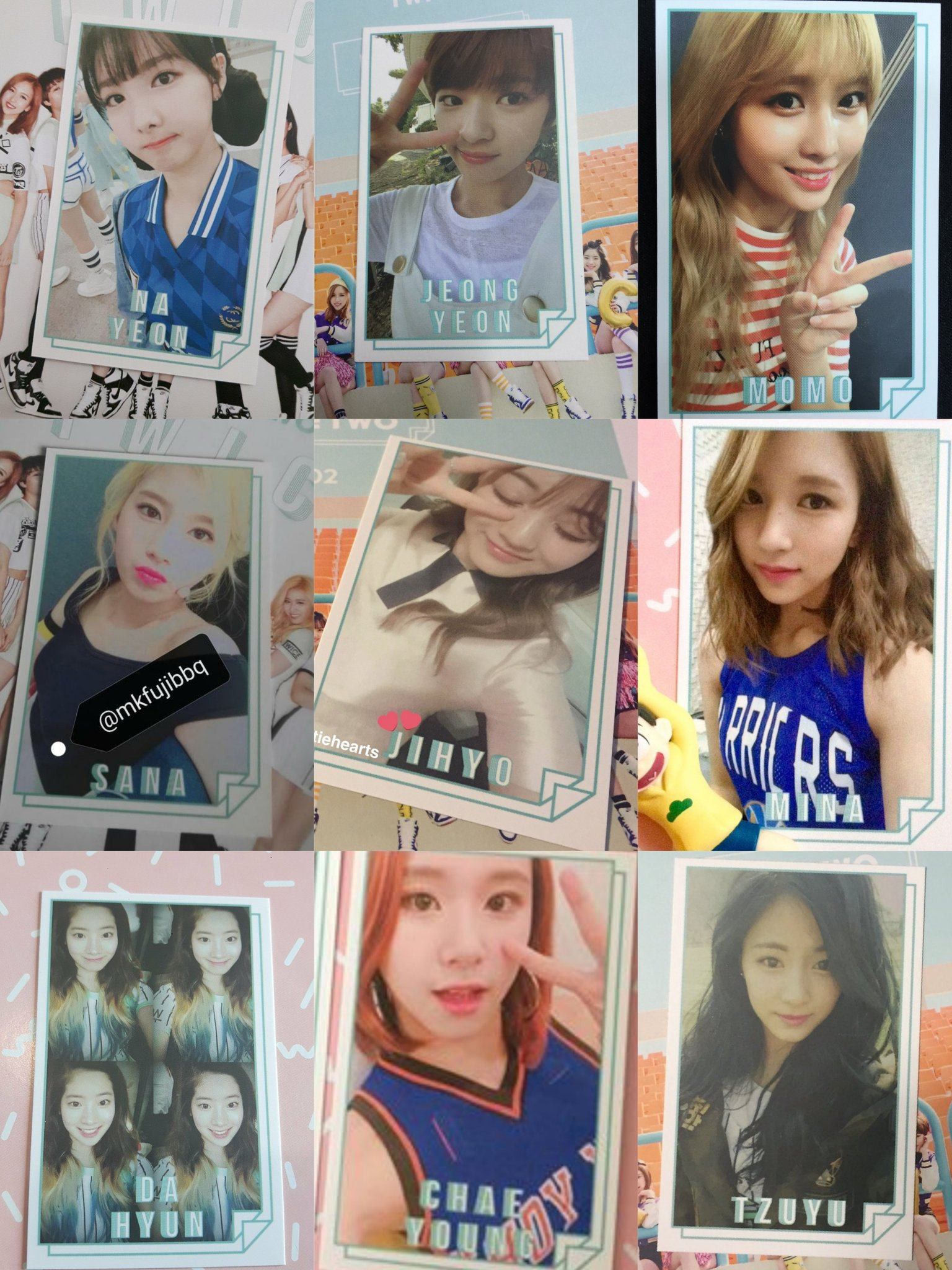 30 TWICE Debut Album Like OHH-AHH Red Card Jeongyeon Photo Card Official K-POP 
