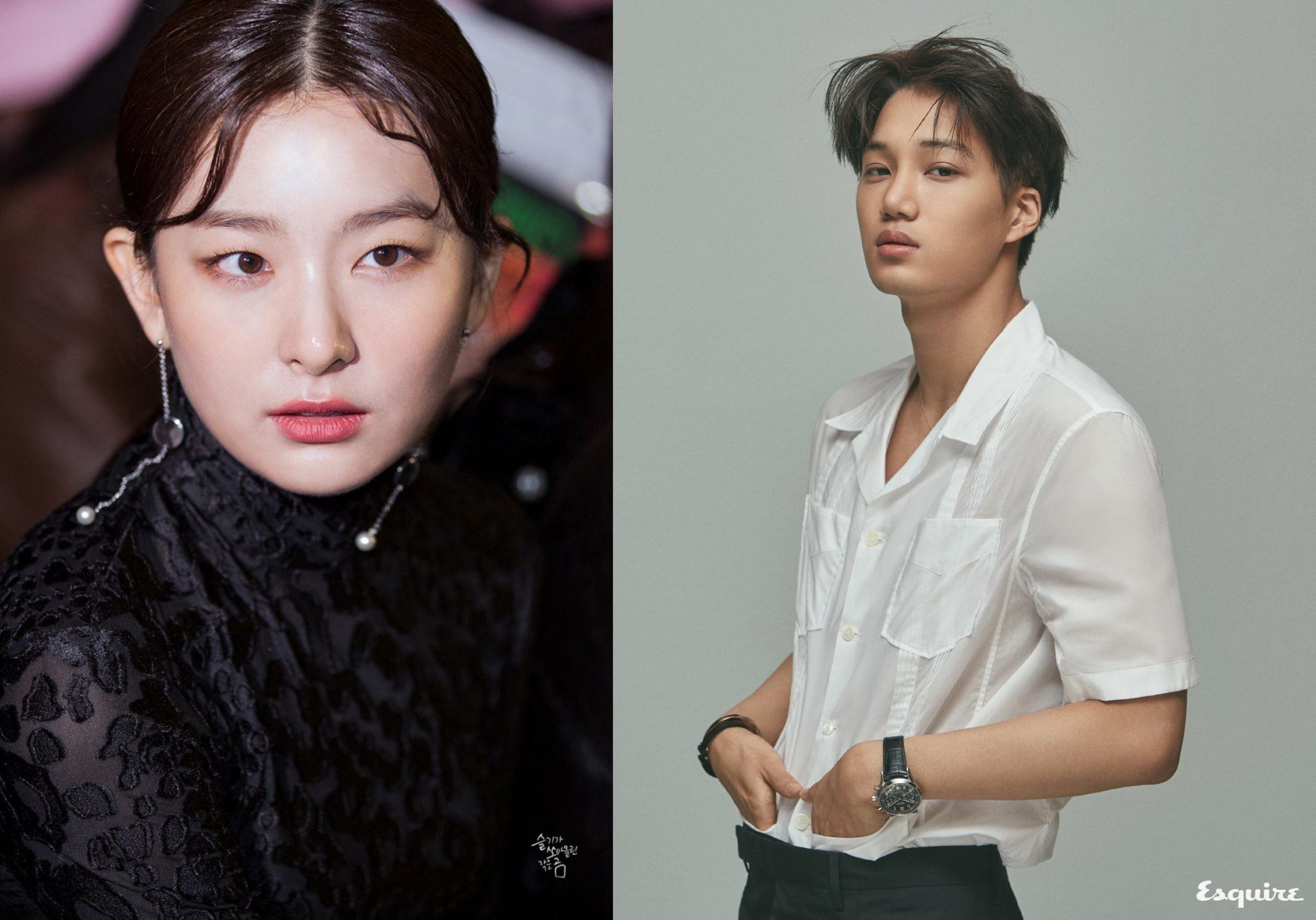 Kai and Seulgi Used To Hang Out Before They Debuted, These Photos Are Proof  - Koreaboo