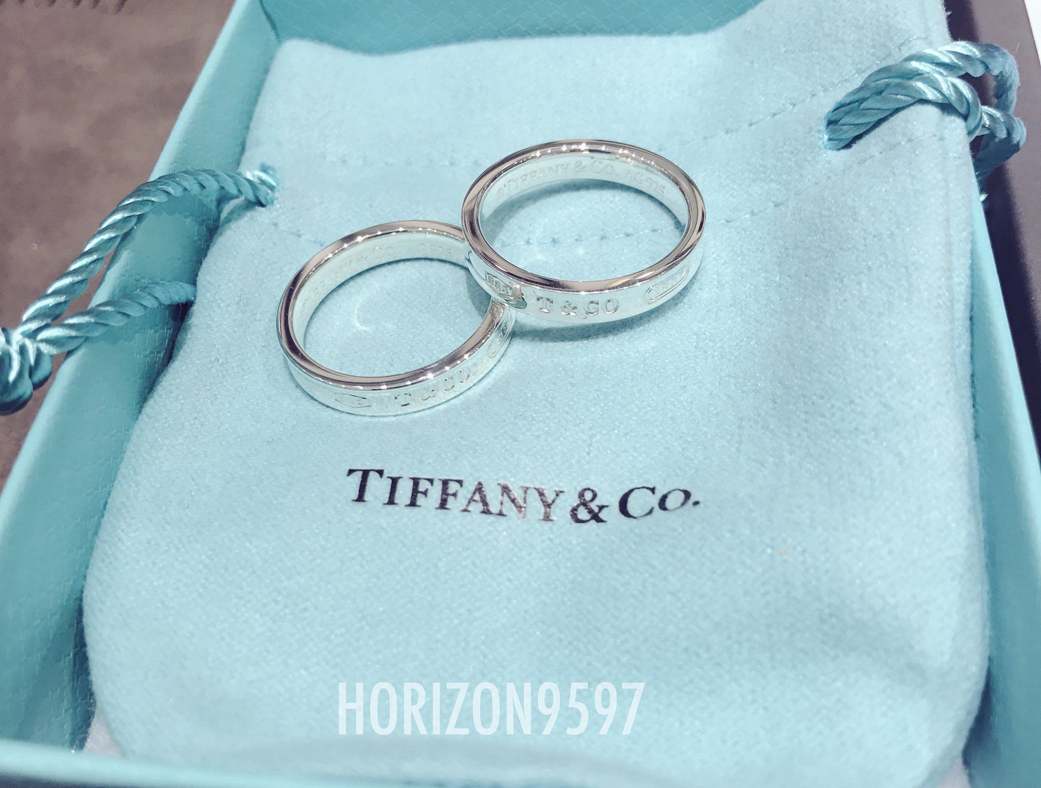 tiffany pair rings