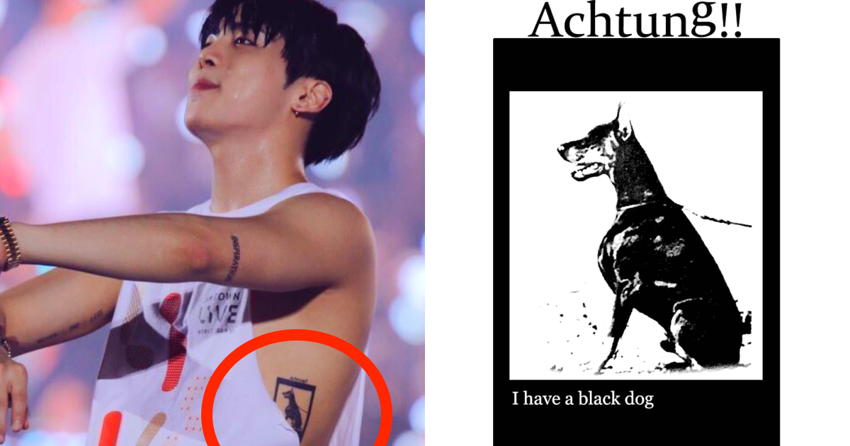 I have a black dog tattoo  Tattoos, Black dog, Dog tattoo
