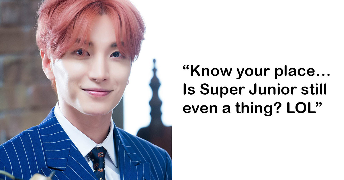 Super Junior's Leeteuk Revealed His Ideal Type, And Koreans Are Bashing